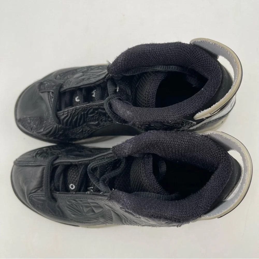Nike Air Jordan Two Dub Zero-SZ 13 C-Black Grey Lace-Up Basketball Shoes